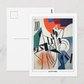 Olga Rozanova #10 - Carte postale d'art (Devant / Derrière)