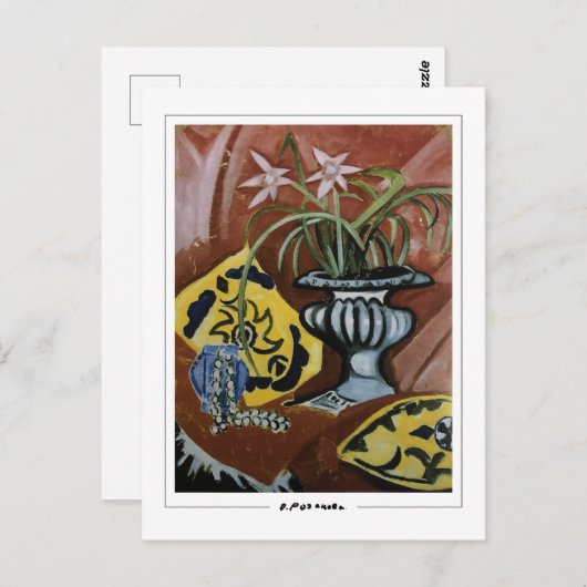 Olga Rozanova #160 - Carte postale Art (Devant / Derrière)