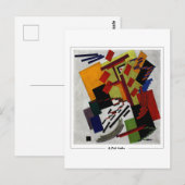Olga Rozanova #64 - Carte postale Art (Devant / Derrière)
