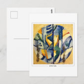 Olga Rozanova #92 - Carte postale d'art (Devant / Derrière)