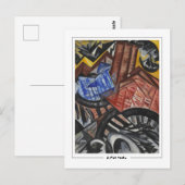 Olga Rozanova #97 - Carte postale d'art (Devant / Derrière)