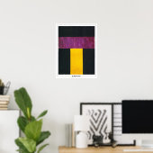 Olga Rozanova Zedign Affiche d'art #137 (Bureau à domicile)