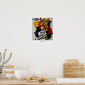Olga Rozanova Zedign Affiche d'art #64 (Cuisine)