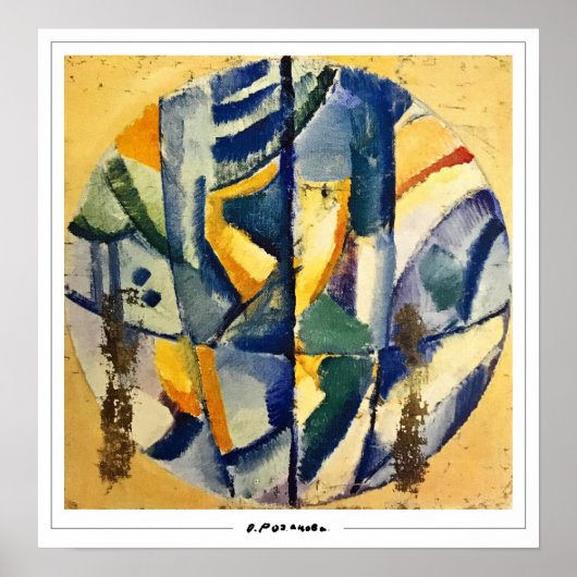 Olga Rozanova Zedign Kunstposter #92 Poster (Voorkant)