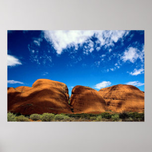 Olgas, Nationaal Park Uluru, Noordelijk Gebied Poster