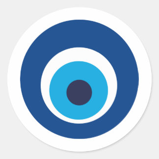 olho grego ronde sticker