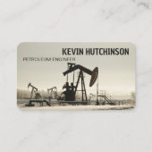 Olie en gas visitekaartje (Voorkant)