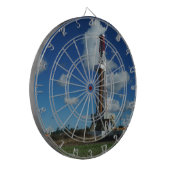 Olie-gasboormachine Dartbord (Voorkant Links)