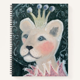 Olie geschilderde heilige kat notitieboek