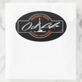 OLIE LIFE Olieveld Ovale Sticker (Tas)