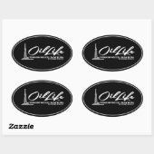 OLIE LIFE Olieveld Ovale Sticker (Vel)