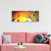 Olie op water canvas afdruk (Insitu (Woonkamer))