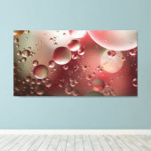 Olie op water canvas afdruk (Insitu (Houten vloer))