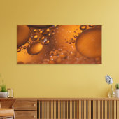 Olie op water canvas afdruk (Insitu (Woonkamer))