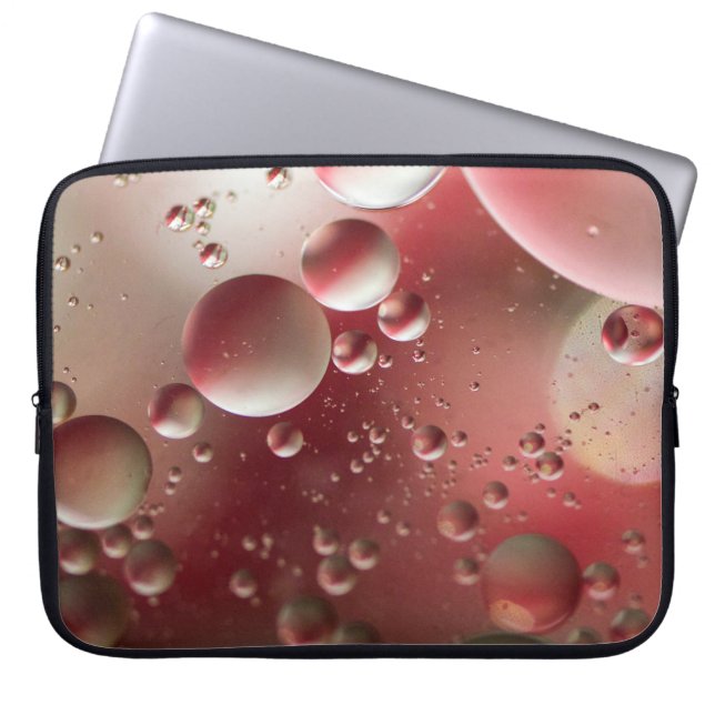 Olie op water laptop sleeve (Voorkant)