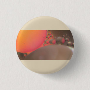 Olie op water ronde button 3,2 cm