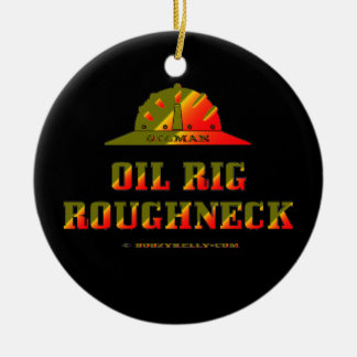 Olie Rooghnek, olieveldafval, Olie, gas, Riggen Keramisch Ornament