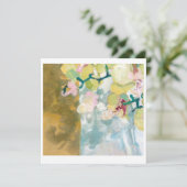 Olie schilderij kaart (Staand voorkant)