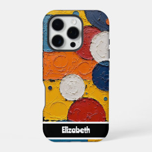 Olie-schilderstijl met impasto iPhone 16 pro hoesje