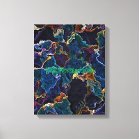 Olie Slick Canvas Afdrukken