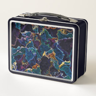 Olie Slick Metal Lunch Box