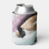 Olie textuur achtergrond: hedendaagse kunst. blikjeskoeler (Blikje Voorkant)