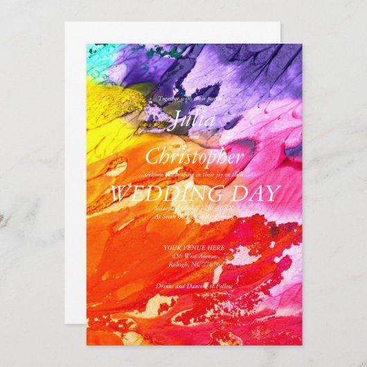 Olie Verf Weddenschap (Voorkant / Achterkant)