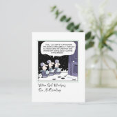 Oliearbeiders Vakantie Kaart - d (Staand voorkant)