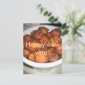 Oliebollen Briefkaart (Staand voorkant)