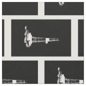 Oliedruppelrig Silhouette Stof (Close Up)