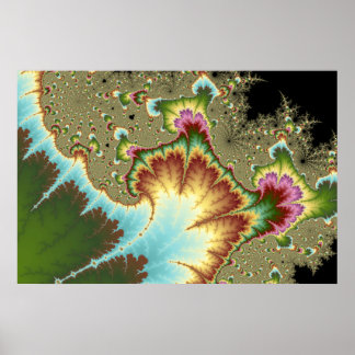 Olieexpandering - Fractal Poster