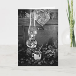 Olielamp & Geweldige eikels Wenskaart SvG Kaart