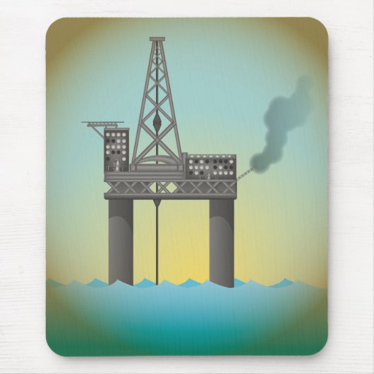 Olieplatform Muismat (Voorkant)