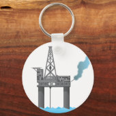 Olieplatform Sleutelhanger (Voorkant)
