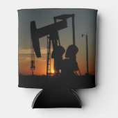 Oliepompaansluiting op Sunset Blikjeskoeler (Voorkant)