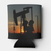 Oliepompaansluiting op Sunset Blikjeskoeler (Achterkant)