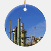 Olieraffinaderij Keramisch Ornament (Achterkant)