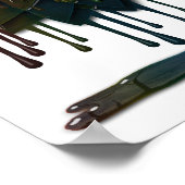 Olieramp Afdrukken Poster (Hoek)