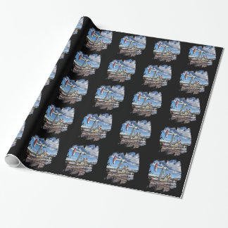 Olieramp Cadeaupapier