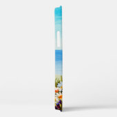 olieschilderbloemen nabij het zee, kamilleveld, Case-Mate iPhone case (Achterkant / Rechts)