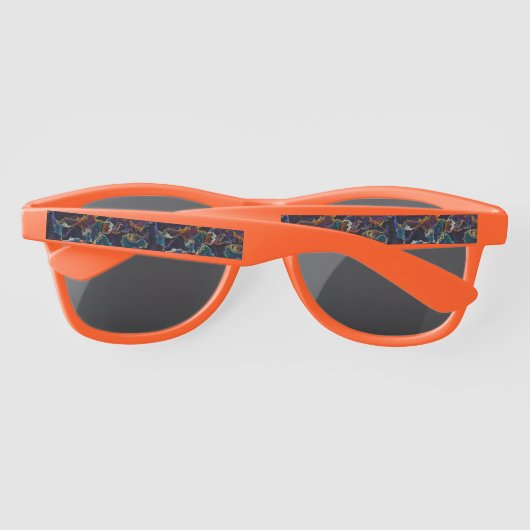 Olieslik zonnebril (Achterkant)