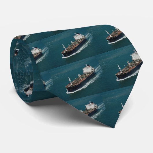 Olietanker Stropdas (Opgerold)