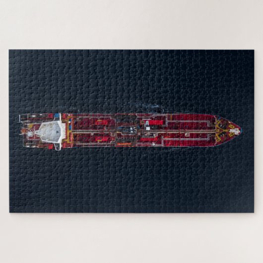 Olietankerschip Uitzicht Legpuzzel (Horizontaal)