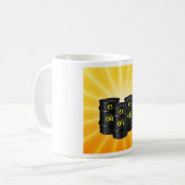 Olievaten Koffiemok (Voorkant links)