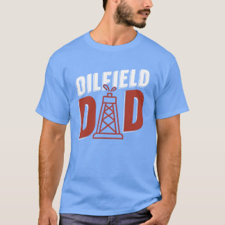 Olieveld Olie Boren Vader Olieveld Pap jongen T-shirt