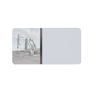 Olieveld Pompeenheid en Blue Sky Etiket