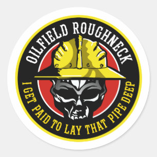OLIEVELD WORKER RONDE STICKER
