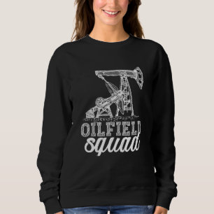 Olieveldteam Fracking Fracker Olieboring Trui