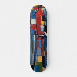 Olieverf aan boord skateboard