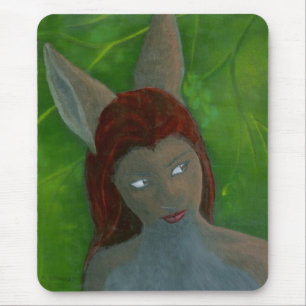 olieverf Furry Anthropomorphic Rabbit girl Muismat